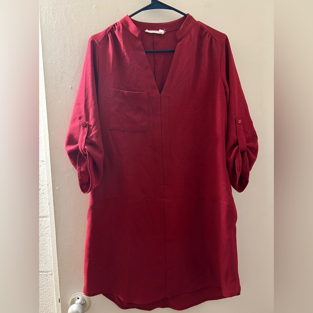 Womens red dress